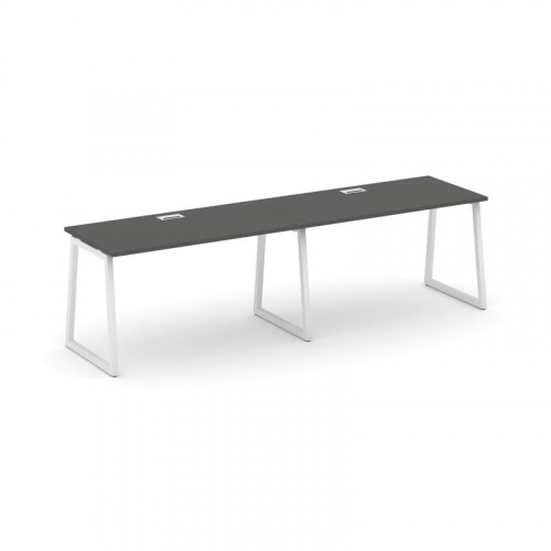 Style Project Рабочая станция 1 сторон. SN-4T1.ORS-011 Акация Лорка/Металл Антрацит/Заглушка Пластик фото 24