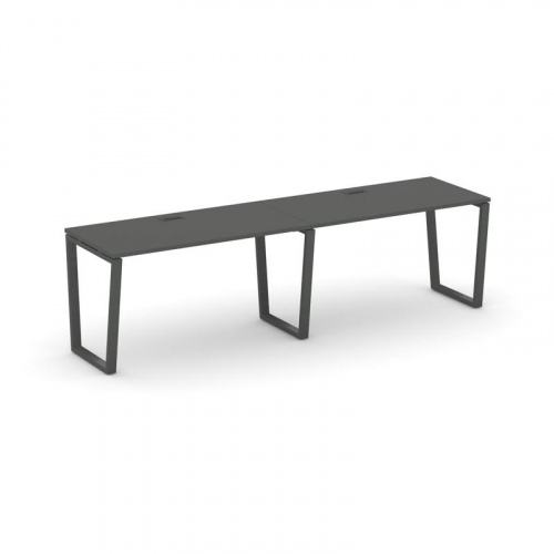 Style Project Рабочая станция 1 сторон. SN-6T2.ORS-022 Акация Лорка/Металл Антрацит/Заглушка Пластик фото 27