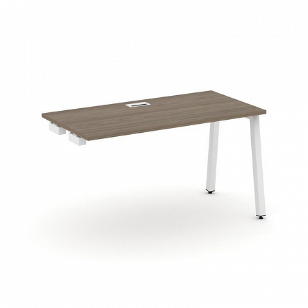 Style Project Стол-приставка к опор. элем. SN-5A.OPRS-002 Вяз Благородный/Металл Белый 1180*600*750