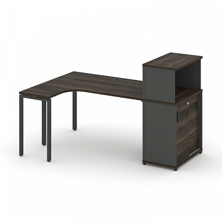 Стол эргономичный с опорным шкафом-купе Concept CN.SA-219(L)