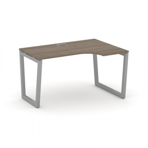 Style Project Стол рабочий эргоном. SN-5T2.SPA-001(R) Акация Лорка/Металл Антрацит/Заглушка Пластик фото 14