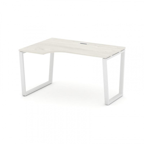 Style Project Стол рабочий эргоном. SN-6T2.SPA-021(L) Акация Лорка/Металл Антрацит/Заглушка Пластик фото 13