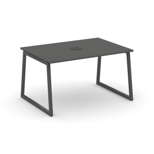 Style Project Стол переговорный SN-4T1.SPRG-001 Акация Лорка/Металл Антрацит/Заглушка Металл Антраци фото 27