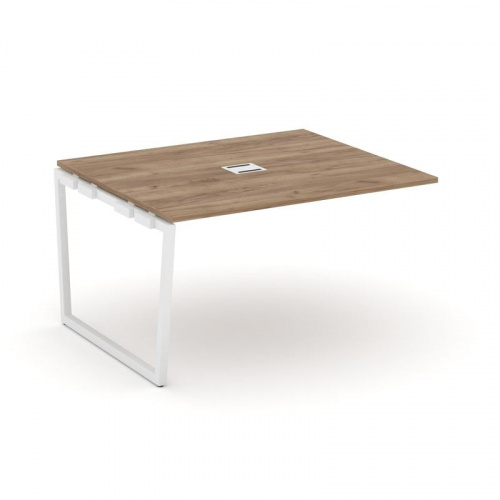 Style Project Проходной наб. элем. перег. стола SN-4T2.NSPRG-034 Акация Лорка/Металл Антрацит/Заглуш фото 10