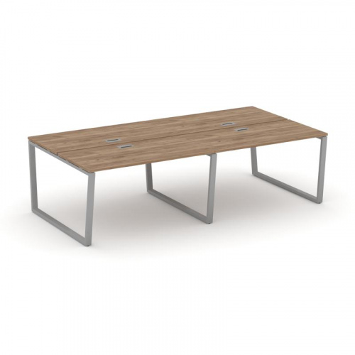 Style Project Рабочая станция 2-х сторон. SN-6T2.DRS-031 Акация Лорка/Металл Антрацит/Заглушка Пласт фото 10