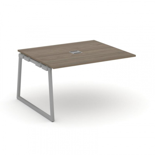 Style Project Проходной наб. элем. перег. стола SN-4T1.NSPRG-032 Акация Лорка/Металл Антрацит/Заглуш фото 13