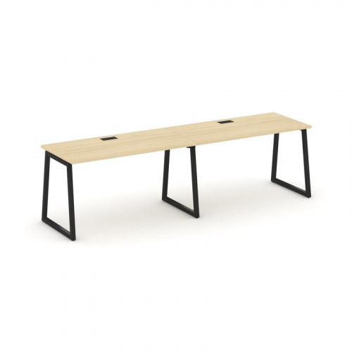 Style Project Рабочая станция 1 сторон. SN-4T1.ORS-011 Акация Лорка/Металл Антрацит/Заглушка Пластик фото 25