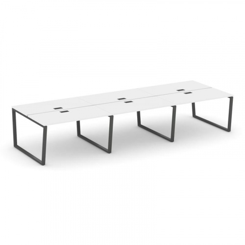 Style Project Рабочая станция 2-х сторон. SN-6T2.DRS-071 Акация Лорка/Металл Антрацит/Заглушка Пласт фото 26