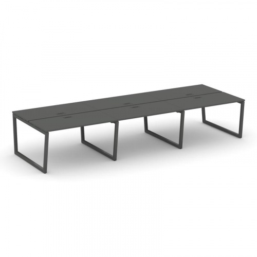 Style Project Рабочая станция 2-х сторон. SN-5T2.DRS-074 Акация Лорка/Металл Антрацит/Заглушка Пласт фото 27