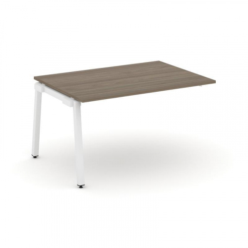 Style Project Проходной наб. элем. перег. стола SN-5A.NSPRG-001.3 Дуб Табак/Металл Белый 980*980*750 фото 20