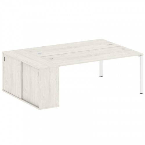 Бенч-система с шкафом-купе на П-обр. м/к Metal System БП.РС-СШК-1.5 фото 12