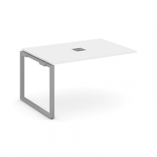 Style Project Проходной наб. элем. перег. стола SN-6O.NSPRG-001 Тиквуд Светлый/Металл Белый 980*980* фото 15