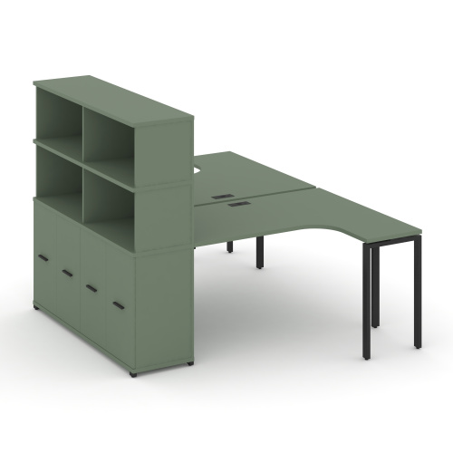 Бенч-система с опорным распашным шкафом Concept CN.DSA-215