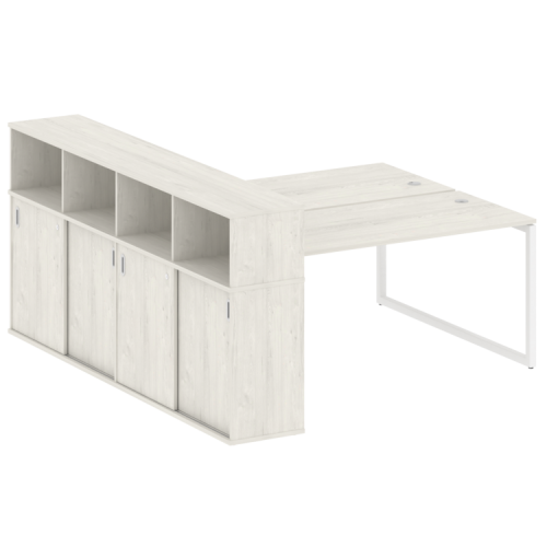 Бенч-система с шкафом-купе на О-обр. м/к Metal System Quattro 40БО.РС-СШК-4.4 фото 4 Бенч-система с шкафом-купе на О-обр. м/к Metal System Quattro 40БО.РС-СШК-4.4 фото 4