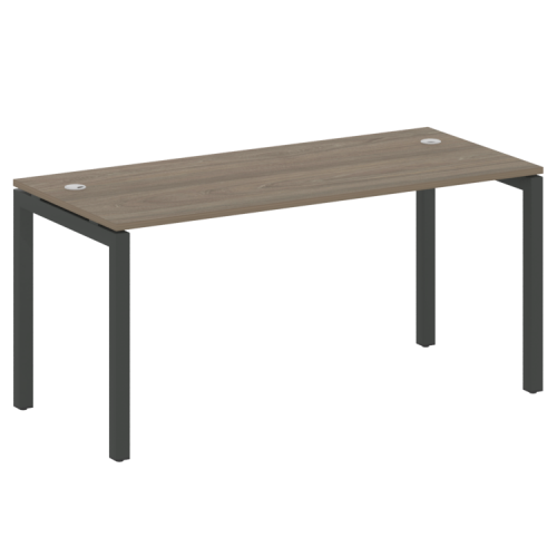 Стол офисный на П-обр. м/к Metal System Quattro 50БП.СП-4