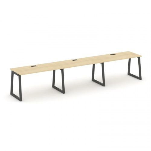 Style Project Рабочая станция 1 сторон. SN-5T1.ORS-053 Акация Лорка/Металл Антрацит/Заглушка Пластик фото 28