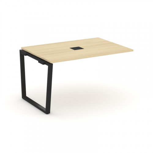 Style Project Проходной наб. элем. перег. стола SN-6T2.NSPRG-001 Акация Лорка/Металл Антрацит/Заглуш фото 4