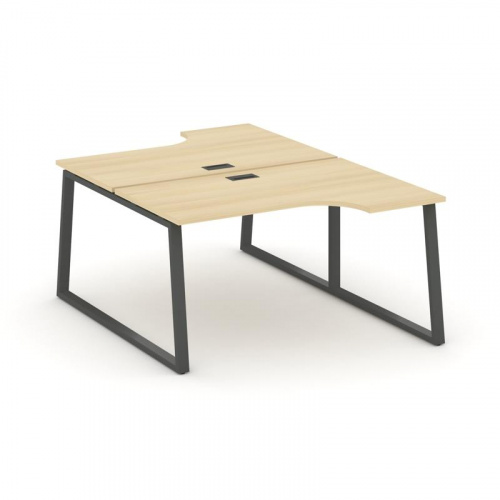 Style Project Рабочая станция эргоном. SN-6T1.DRPA-022 Акация Лорка/Металл Антрацит/Заглушка Пластик фото 28