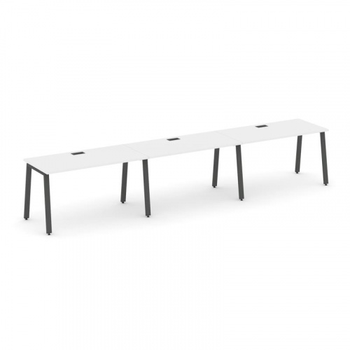 Style Project Рабочая станция 1 сторон. SN-6A.ORS-034 Тиквуд Светлый/Металл Белый 4740*600*750 фото 24