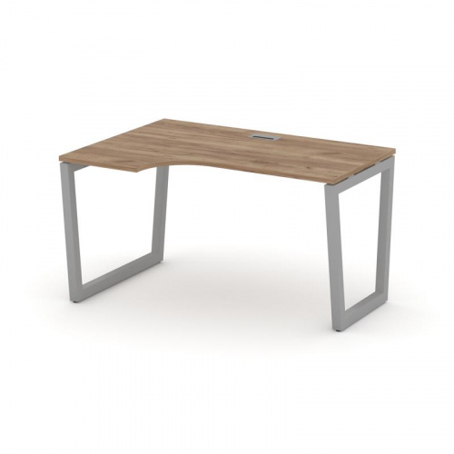 Style Project Стол рабочий эргоном. SN-5T2.SPA-021(L) Акация Лорка/Металл Антрацит/Заглушка Пластик фото 10