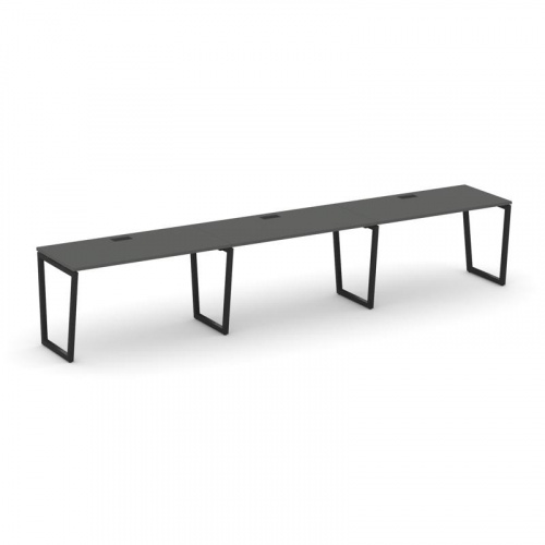 Style Project Рабочая станция 1 сторон. SN-4T2.ORS-054 Акация Лорка/Металл Антрацит/Заглушка Пластик фото 6