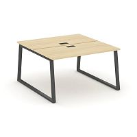 Style Project Рабочая станция 2-х сторон. SN-6T1.DRS-021 Акация Лорка/Металл Антрацит/Заглушка Пласт
