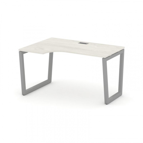 Style Project Стол рабочий эргоном. SN-5T2.SPA-021(L) Акация Лорка/Металл Антрацит/Заглушка Пластик фото 12