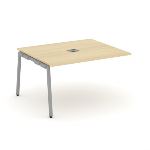 Style Project Проходной наб. элем. перег. стола SN-4A.NSPRG-033 Дуб Табак/Металл Белый 1380*1180*750 фото 15