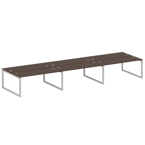 Бенч-система на 6 рабочих мест на О-обр. м/к Metal System Quattro 50БО.СМ-6.5 фото 8