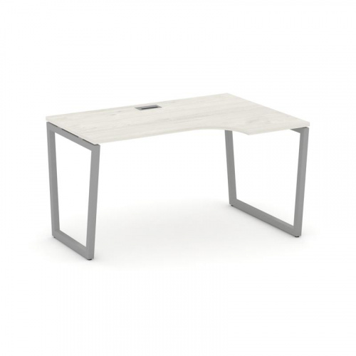 Style Project Стол рабочий эргоном. SN-4T2.SPA-021(R) Акация Лорка/Металл Антрацит/Заглушка Пластик фото 11