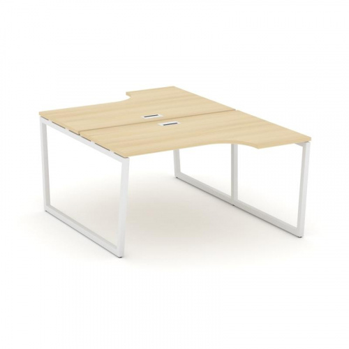 Style Project Рабочая станция эргоном. SN-4T2.DRPA-002 Акация Лорка/Металл Антрацит/Заглушка Пластик фото 21