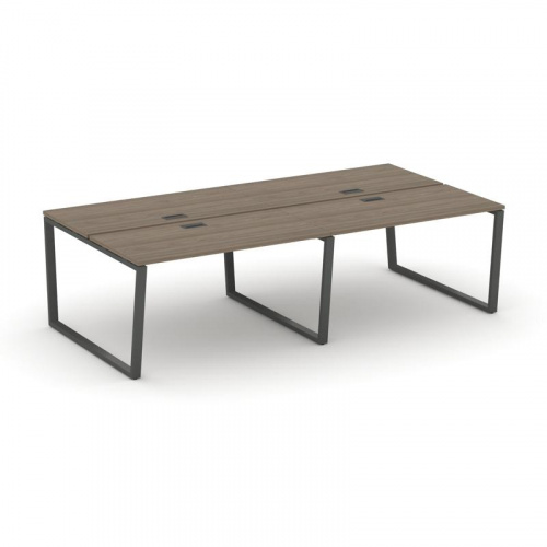 Style Project Рабочая станция 2-х сторон. SN-6T2.DRS-031 Акация Лорка/Металл Антрацит/Заглушка Пласт фото 25