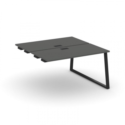 Style Project Стол-приставка к опор. элем. SN-6T1.DPRS-014 Акация Лорка/Металл Антрацит/Заглушка Пла фото 6