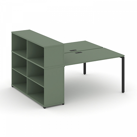 Бенч-система с опорным стеллажом с надставкой Concept CN.DRS-210