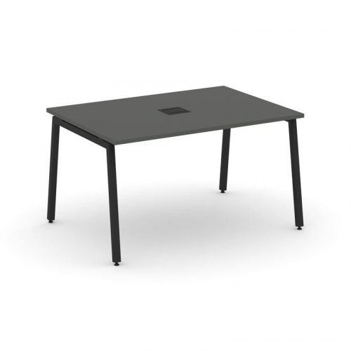 Style Project Стол переговорный SN-4A.SPRG-004 Тиквуд Светлый/Металл Белый 1580*980*750 фото 13