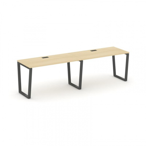 Style Project Рабочая станция 1 сторон. SN-6T2.ORS-022 Акация Лорка/Металл Антрацит/Заглушка Пластик фото 28