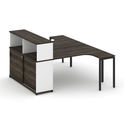 Бенч-система с опорным шкафом-купе с надставкой Concept CN.DSA-219 фото 9