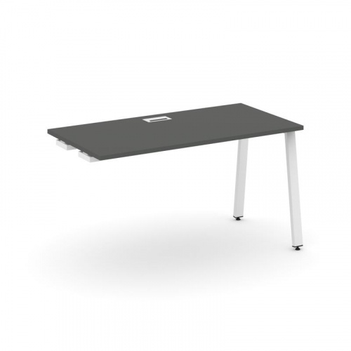 Style Project Стол-приставка к опор. элем. SN-6A.OPRS-014 Дуб Табак/Металл Белый 1580*700*750 фото 21