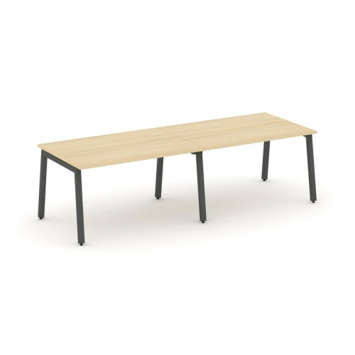 Style Project Стол переговорный SN-5A.SPRG-014.3 Тиквуд Светлый/Металл Антрацит 3160*980*750 фото 23