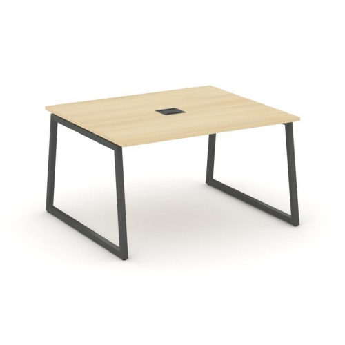 Style Project Стол переговорный SN-4T1.SPRG-032 Акация Лорка/Металл Антрацит/Заглушка Металл Антраци фото 28