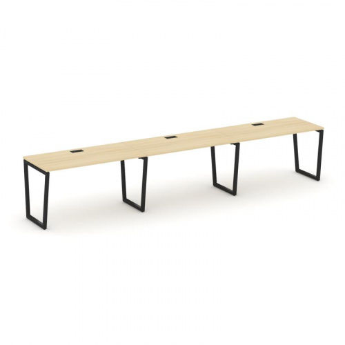 Style Project Рабочая станция 1 сторон. SN-4T2.ORS-054 Акация Лорка/Металл Антрацит/Заглушка Пластик фото 19