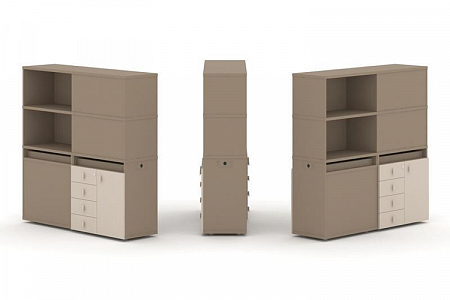 Тумба офисная (Набор №19.) Estetica ES.NB.2V-19