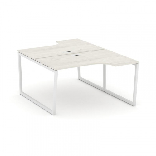 Style Project Рабочая станция эргоном. SN-4T2.DRPA-002 Акация Лорка/Металл Антрацит/Заглушка Пластик фото 12