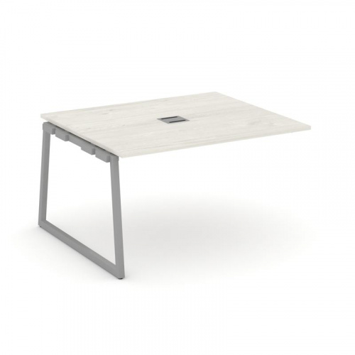 Style Project Проходной наб. элем. перег. стола SN-4T1.NSPRG-032 Акация Лорка/Металл Антрацит/Заглуш фото 11