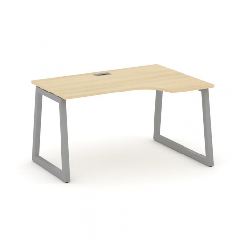 Style Project Стол рабочий эргоном. SN-5T1.SPA-022(R) Акация Лорка/Металл Антрацит/Заглушка Пластик фото 20