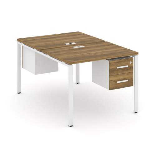 Бенч-система на 2 места с подвесными тумбами Concept CN.DRS-113 фото 8