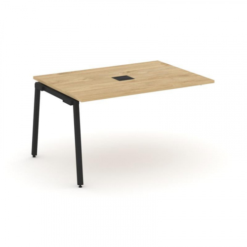 Style Project Проходной наб. элем. перег. стола SN-4A.NSPRG-001 Дуб Наварра/Металл Белый 980*980*750 фото 7 Style Project Проходной наб. элем. перег. стола SN-4A.NSPRG-001 Дуб Наварра/Металл Белый 980*980*750 фото 7