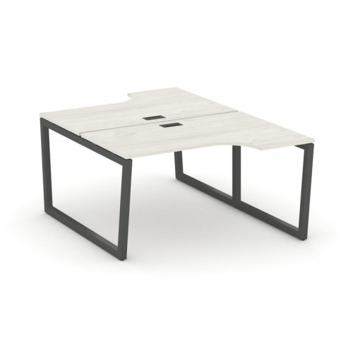 Style Project Рабочая станция эргоном. SN-5T2.DRPA-001 Акация Лорка/Металл Антрацит/Заглушка Пластик фото 24