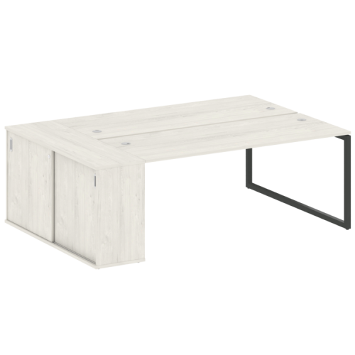 Бенч-система с шкафом-купе на О-обр. м/к Metal System Quattro 40БО.РС-СШК-1.5 фото 13