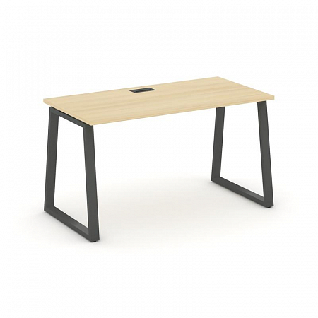 Style Project Стол письменный SN-6T1.SP-021 Акация Лорка/Металл Антрацит/Заглушка Пластик Черный 980